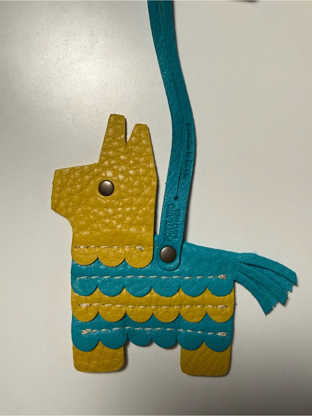 3 Portland Leather Goods Piñata Bag Charms - Picture 4 of 4